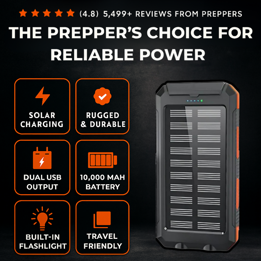 Blamsy Solar Power Bank